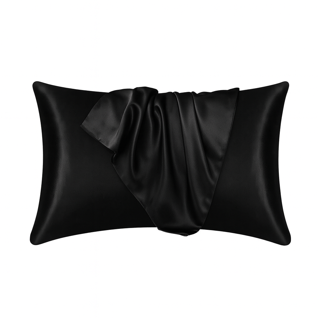 Taie d'oreiller en satin