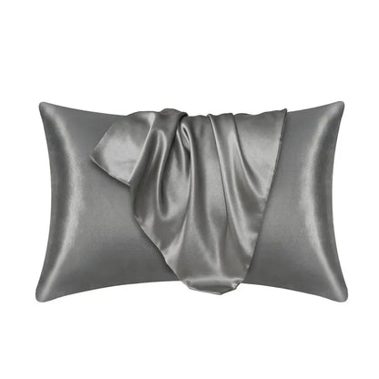 Taie d'oreiller en satin
